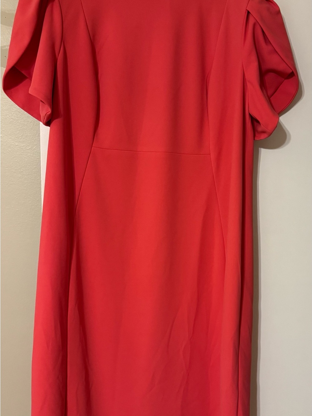 Calvin Klein Petal Sleeve Sheath Dress